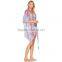 High quality viscose ladies beach kimono spf clothing