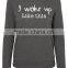 Wholesale Routine Crewneck Sweatshirt Ladies Hoodies And Sweatshirts