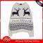 2017 White Pullover Winter Custom Deer Christmas Ugly Sweater for Wholesale