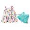 Child Clothes Baby Apparel Kids dress with cotton shorts