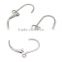 Stainless Steel Lever Back Ear Wire Hoop Earrings France Earring Hoop DIY Jewelry Hook Findings Accessory