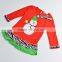 Spanish baby clothing christmas kids outfits plain shirts with icing leggings