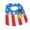 large size 24*33cm super hero two layers waterpoof baby bibs baby drool