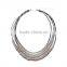 2015 fashion metal chain necklace Circle Necklace