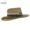 Straw Golf Gambler Hat Navy Hat Band Outdoor Natural Hat