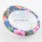 TOROS new fashion navy blue color printed pattern women cotton polyester fedora hat