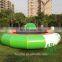 HI gaint outdoor inflatable orbit water trampoline with solid net