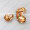 Different colors Tea drop Point back crystal stones