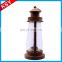 Fashionable Design Professional Manufacturer glass and metal hanging candle wick holder parts