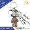 Newest customized High-grade rhinestone crystal ball keychain
