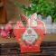 Chocolate candy folding gift box with butterfly packaging gifts boxes wedding candy box