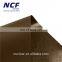 Rainproof Solid 0.65mm Woven PVC Tarpaulin For Truck Trailer Cover