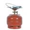 2KG portable steel lpg gas bottles for BBQ cooking