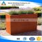 A588 Corten steel large outdoor metal decorative planters