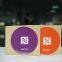 RFID round tag NFC sticker 13.56mhz RFID label