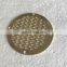factory customized laser cutting drilling parts for brass parts