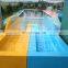 Spiral Blue Water Play Equipment  Fiberglass Water Slide for Resort