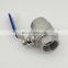 Easy to Operate 2PC Type PN16 Stainless Steel Body Female Screw Ball Valve With Casting Word