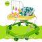 High Quality walking baby walker for first learning step to baby/8  pcs PU wheels plastic baby learning walkers