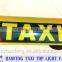 HOT SALE! 12V Roof Top Taxi Cab Light Taxi Sign Light with Magnet/Can be customized/single arm outer fix                        
                                                Quality Choice