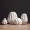 Irregular Marble Nordic Creative Large Ceramic Vase For Showroom Living Room Decoration