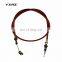 Good quality tricycle spare parts  bajaj 3 wheeler clutch cable black outer casing CG200 clutch cacble