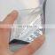 Customized printed bags black white silver and gold in stock smell proof mylar bag