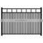 hot sale Xinhai #23 H 5 ft * W 6 ft Galvanized and power coated steel ornamental fence panel