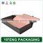 Wholesales Yifeng 100% Quanlity Luxury Decorative Black Matt UV Flat Pack Paperboard Folding Gift Box