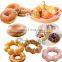 Mini Cheese Donut Deep Fryer 3 Shape Lokma Donut Ball Pon De ring Mochi Commercial Donut Machine