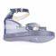 2016 new style high heel platform wedge stylish woman sandals cheap with shiny upper