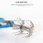 7cm 11.5g Luminous Glow In Dark Fishing Lures Hard Squid Wood Shrimp Bait