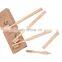 Eco Custom Logo Biodegradable Bamboo Toothbrush With Replaceable Head Charcoal Removable Organic Bamboo Toothbrush