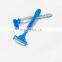 Wholesale 3 blade disposable razor with stainless steel blades