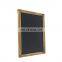Hot sales restaurant chalk board with hemp string for hanging