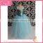 Queen's puffy gauze girls' dress bright paillette pattern