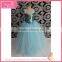 Sundress backless skyblue dress with sparkle pattern decoration halloween costume gauze dress                        
                                                                                Supplier's Choice