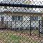 Black Chain-link Fencing chinese factory chain link mesh wire yard fence playground tennis school back yard fence security military fence