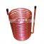 copper pancake coils / flexible copper tube coils for air conditioners