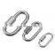 JRSGS Wholesale Quick Chain Link Chain Connecting Link Curt Threaded Stainless Steel Quick Link / Snap Hook