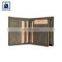 Huge Demand on Fashion Designer Matching Stitching Professional Men Genuine Leather Wallet with Open Closure Type