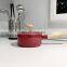 Poland Small Colorful Flower Pattern Kitchen Dual Purpose Enamel Milk Pot