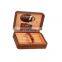 Croco Leather Cigar Travel Humidor Manufacturer Wholesale Solid Cigar Case Cedar Wooden Cigar Humidor