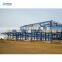 prefab steel curved roof structure workshop shed construction steel bracing