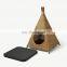 Tent For Pet Wicker Rattan Dog House pet house Cozy and portable Wholesale made in Vietnam