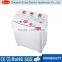 6kg semi-auto national portable mini twin tub washing machine