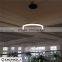 luxury circle ring led pendant light for lobby hotel restaurant