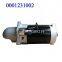 24 Watt Starter Motor Suppliers Air Starter Motor China 0001231002 0061512201 Bosch 12V Starter Motor for Mercedes-Benz