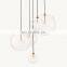 Modern Hanging Lamp Brass Simple Modern Restaurant 28