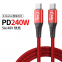 High Speed Data Cable USB a to C Cable 1ft 3ft 6ft 10ft USB2.0 3A Fast Charging Cable